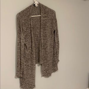Grey cardigan. Slightly used.